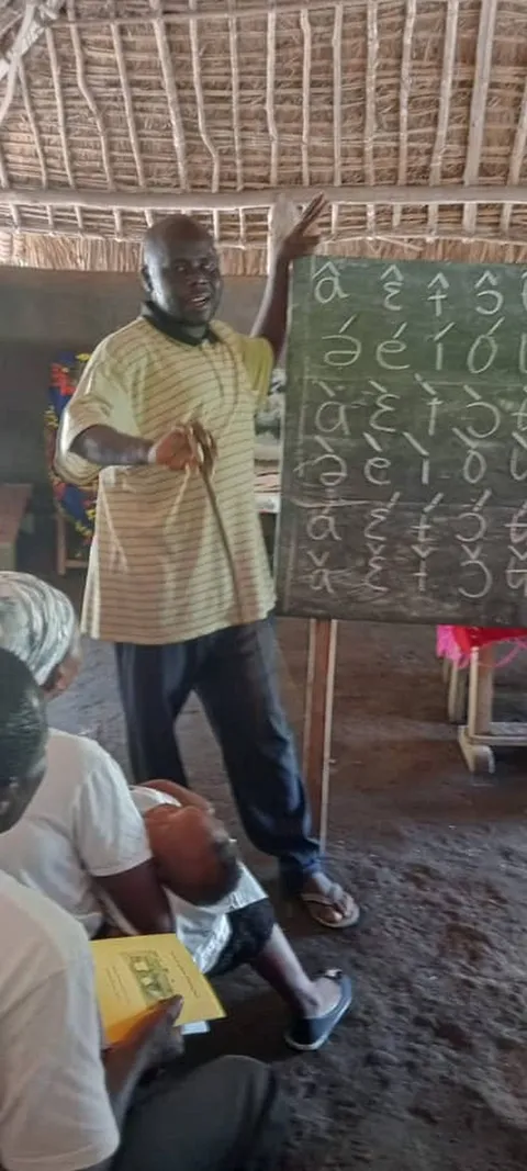 La classe d'Alphabetisation